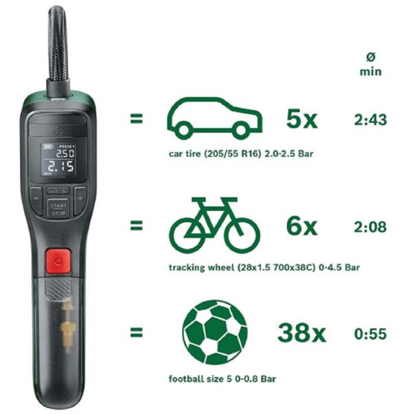 bosch easypump hava kompresörü